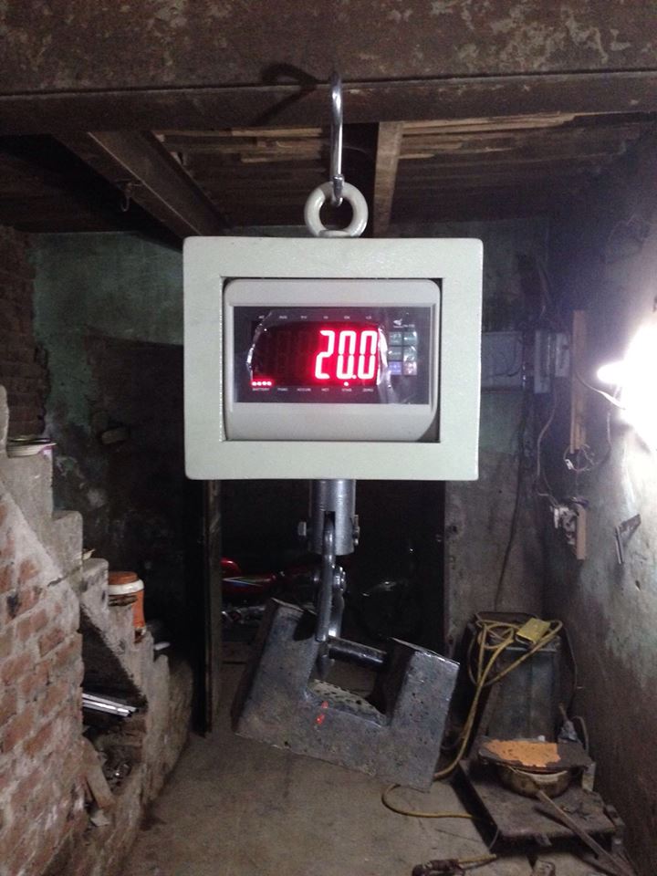 Poultry Farm Weight Scale hanging , Crane